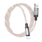 Кабель USB Apple Lightning Hoco U112 (2.4А) <серый>