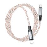 Кабель USB-C Apple Lightning Hoco U112 (3A/60W/PD) <серый>