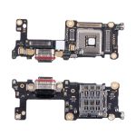 Плата нижняя для OnePlus 13 на системный разъем, разъем Sim-карты и микрофон (оригинал)