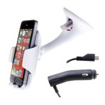 Автодержатель с зарядном устройством ACC-CRH-501 (Micro USB) <белый>