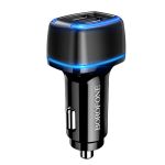 Автомобильное зарядное устройство USB Borofone BZ14 (2.4A/2 порта USB) <черный>