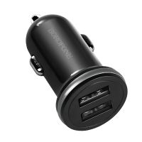 Автомобильное зарядное устройство USB Borofone BZ5 (2.1A/2 порта USB) <черный> ― Оптовый PromiseMobile