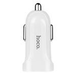Автомобильное зарядное устройство USB Hoco Z2A (2 порта/2.4A) <белый>