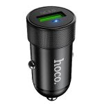 Автомобильное зарядное устройство USB Hoco Z32 (3A/QC 3.0) <черный>