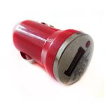 Автомобильное зарядное устройство USB T3-500 (1A) <красный>