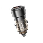 Автомобильное зарядное устройство USB Borofone BZ20 (38W/QC3.0/USB-C PD 20W) <черный>