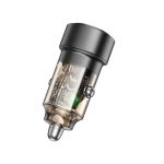 Автомобильное зарядное устройство USB Borofone BZ20 (38W/QC3.0/USB-C PD 20W) <черный>
