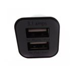 Автомобильное зарядное устройство USB Usams (2 порта/2000mA) <черный>