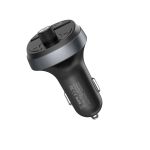 Автомобильный FM модулятор (трансмиттер) Hoco E41 (2 порта USB) <черный>