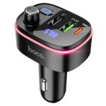 Автомобильный FM модулятор (трансмиттер) Hoco E62 (20W/PD/QC3.0) <черный>
