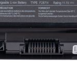 Аккумуляторная батарея для ноутбука Dell Vostro A860, Inspiron 1410 (F287H) 5200 mAh
