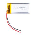 Аккумуляторная батарея универсальная 502040p (5*20*40 mm/3,7v/Li-Pol/2 контакта) 450 mAh