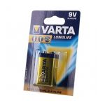Батарейка 9V (крона) Varta 6LR61 LONGLIFE