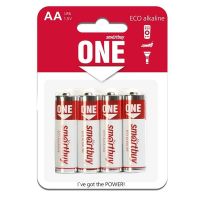 Батарейка AA SmartBuy LR6 ONE (упаковка 4 шт.) ― Оптовый PromiseMobile