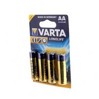 Батарейка AA Varta LR6 LONGLIFE (упаковка 4 шт.) ― Оптовый PromiseMobile