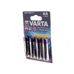 Батарейка AA Varta LR6 PROF.LITHIUM (упаковка 4 шт.)
