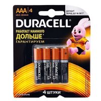 Батарейка AAA Duracell LR03 Basic CN (упаковка 4 шт.) ― Оптовый PromiseMobile