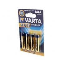 Батарейка AAA Varta LR03 LONGLIFE (упаковка 4 шт.) ― Оптовый PromiseMobile