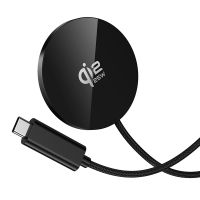 Беспроводное зарядное устройство Hoco CW63 Pro (15W/QC/Qi2) <черный> ― Оптовый PromiseMobile