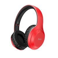 Беспроводные Bluetooth наушники Hoco W30 <красно-черный> ― Оптовый PromiseMobile