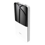 Внешний аккумулятор USB Hoco J42 (10000 mAh/2A/2 порта/lcd) <белый>