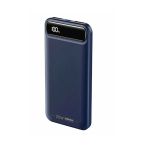 Внешний аккумулятор USB Remax RPP-520 (10000 mAh/22,5W/QC3.0/PD/MicroUSB/Type-C/LCD) <синий>