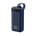 Внешний аккумулятор USB Remax RPP-522 (30000 mAh/22,5W/2 порта USB/порт USB-C PD/LCD) <синий>