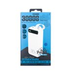 Внешний аккумулятор USB Remax RPP-522 (30000 mAh/22,5W/2 порта USB/порт USB-C PD/LCD) <синий>