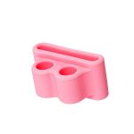 Держатель для наушников Apple AirPods силиконовый <розовый>