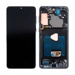 Дисплей для Samsung SM-G996B (Galaxy S21 Plus) модуль в сборе с тачскрином <черный фантом> (супер премиум)