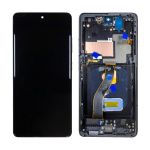 Дисплей для Samsung SM-G998B (Galaxy S21 Ultra) модуль в сборе с тачскрином (AMOLED) <черный фантом>