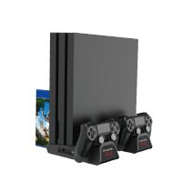 Док-станция для PlayStation 4/Slim/4 Pro с охлаждением Dobe TP4-882C <черный> ― Оптовый PromiseMobile