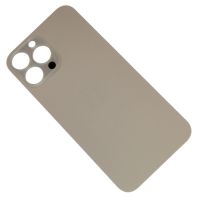 Задняя крышка для Apple iPhone 13 Pro Max (широкий вырез под камеру) <золотой> ― Оптовый PromiseMobile