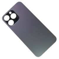 Задняя крышка для Apple iPhone 14 Pro Max (широкий вырез под камеру) <черный> ― Оптовый PromiseMobile