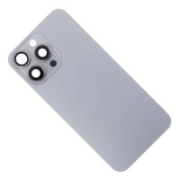 Задняя крышка для Apple iPhone 15 Pro Max в сборе с магнитом MagSafe <серый> (оригинал) ― Оптовый PromiseMobile