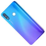 Задняя крышка для Huawei Honor 20s, Honor 20 Lite (MAR-LX1H) со стеклом камеры <синий> (премиум)