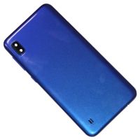 Задняя крышка для Samsung SM-A105F (Galaxy A10) со стеклом камеры <синий> ― Оптовый PromiseMobile