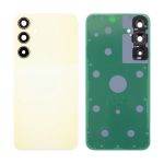 Задняя крышка для Samsung SM-A556E (Galaxy A55 5G) со стеклом камеры <желтый> (оригинал)