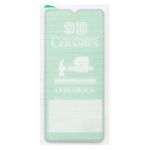 Защитная пленка для Realme C21Y (RMX3261, RMX3263), C25Y (RMX3269) (полное покрытие, силикон) <черный>  