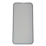 Защитное стекло для Apple iPhone 14 Pro (2,5D/закаленное, матовое, полная наклейка) <черный>