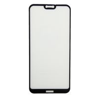 Защитное стекло для Huawei P20 Lite (ANE-L21, ANE-LX1), Nova 3e (2,5D/полная наклейка) <черный> ― Оптовый PromiseMobile