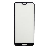 Защитное стекло для Huawei P20 (EML-L09, EML-L29) (2.5D/полная наклейка) <черный> ― Оптовый PromiseMobile