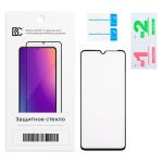 Защитное стекло для Infinix Hot 60i (X6728) (2.5D/закаленное, полная наклейка) <черный> в блистере