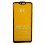 Защитное стекло для Oppo A3s (CPH1803), A5 (CPH1809) (2,5D/полная наклейка) <черный>