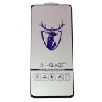 Защитное стекло для Oppo A53 (CPH2127) (2,5D/закаленное, полная наклейка) <черный> в блистере