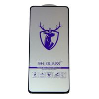 Защитное стекло для Oppo A54 (CPH2239), A55 (CPH2325) (2.5D/закаленное, полная наклейка) <черный> в блистере ― Оптовый PromiseMobile