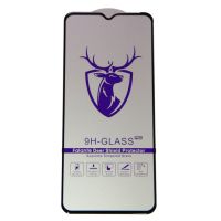 Защитное стекло для Realme C35 (RMX3511) (2,5D/закаленное, полная наклейка) <черный> в блистере ― Оптовый PromiseMobile