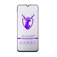 Защитное стекло для Samsung SM-A145F (A14), A146B (A14 5G), M146B (M14 5G) (2,5D/закаленное, полная наклейка) <черный> в блистере ― Оптовый PromiseMobile