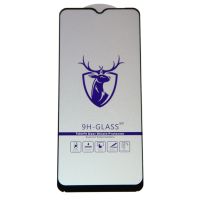 Защитное стекло для Samsung SM-A226B (Galaxy A22s 5G) (2.5D/закаленное, полная наклейка) <черный> в блистере ― Оптовый PromiseMobile