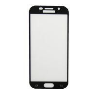 Защитное стекло для Samsung SM-A520F (Galaxy A5 2017) (2,5D/полная наклейка) <черный> ― Оптовый PromiseMobile